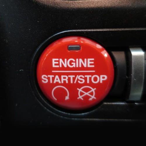 2015-2017 Mustang Ford Performance GT350 Red Starter Button Cap