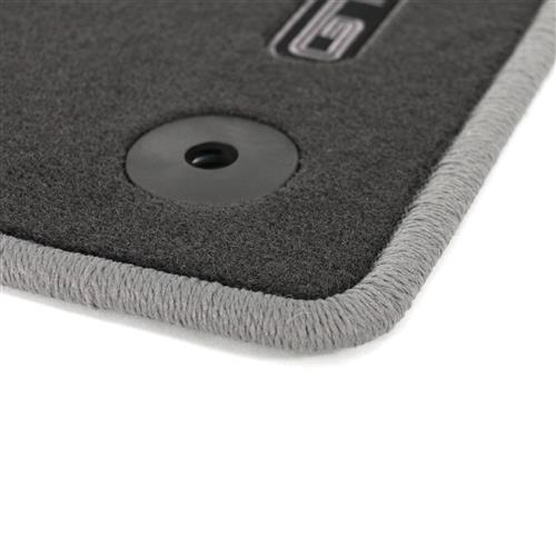 Mustang Floor Mats Charcoal W Gt500 Logo 13 14 Br3z 6313086 Ae