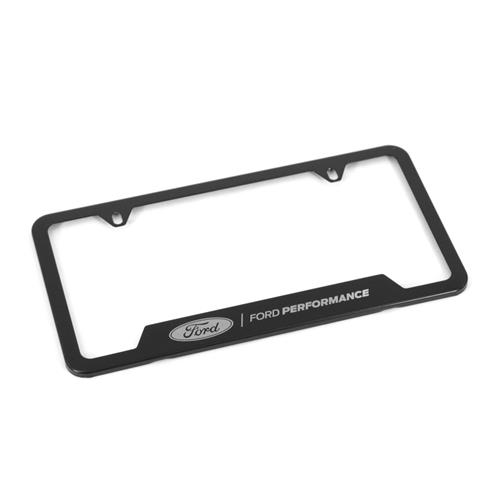Ford Performance License Plate Frame Black Stainless Steel M