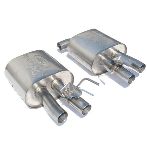 Ford Performance Mustang GT350 Style Active Exhaust Conversion Kit (15