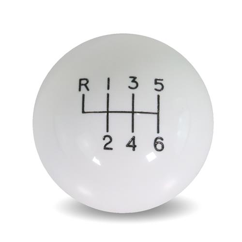 2015-2020 Mustang Ford Performance GT350 Shift Knob - White