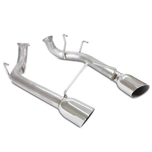 Rev9 Axleback Exhaust 4" Tip *Straight Pipe* for Ford Mustang GT GT500 302 11-14