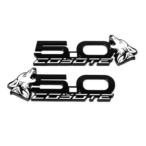 Ford Mustang Coyote 5.0 Logo Vinyl Sticker Decal 2 4 6 8 10 12  Multiple Colors