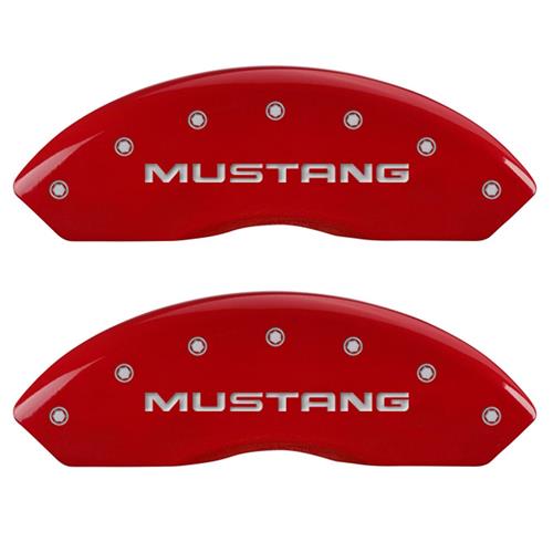 1999-04 Mustang MGP Caliper Covers - Mustang/GT  - Red