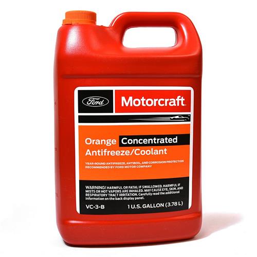 2011-2021 Mustang Motorcraft VC-3-B Concentrated Antifreeze/Coolant - Orange