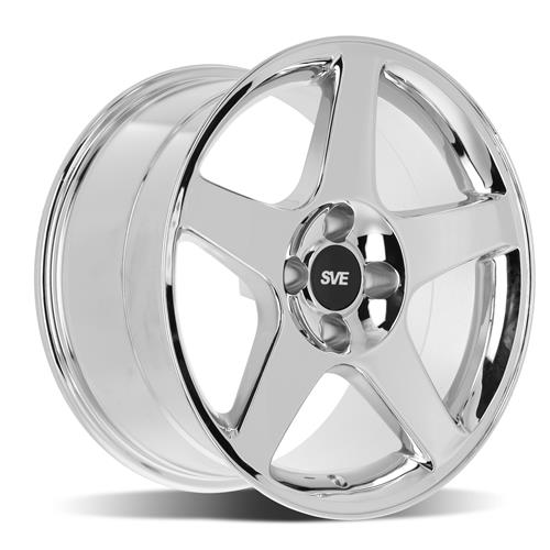 Mustang Fox Body SVE 4 Lug 2003 Cobra Wheel 17X9 Chrome (7993)