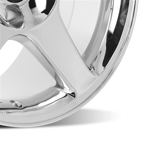 Mustang Fox Body SVE 4 Lug 2003 Cobra Wheel - 17X9 - Chrome (79-93)