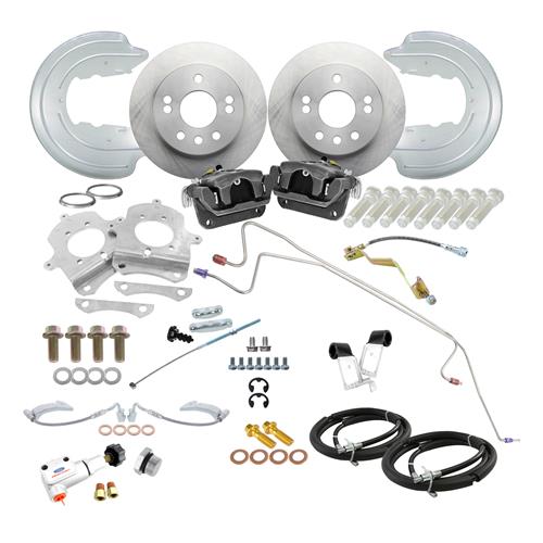 Mustang 4 Lug Rear Disc Brake Conversion Kit (1993) Fox Body