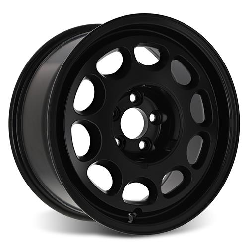 1979-1993 Mustang 5 Lug 10-Hole Wheel Kit - 17x8 - Black