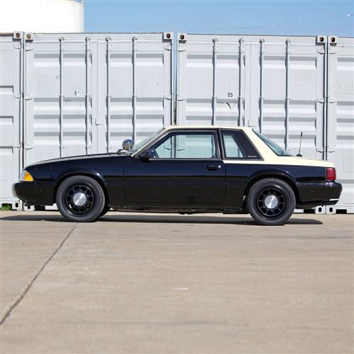 1979-1993 Mustang 5 Lug 10-Hole Wheel Kit - 17x8 - Black