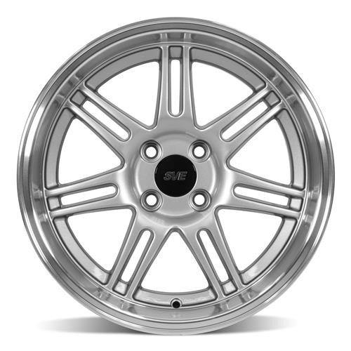 1979-93 Mustang SVE 4 Lug Anniversary Wheel & Nitto Tire Kit  - 17x9/10 - Anthracite