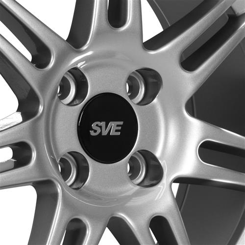 1979-93 Mustang SVE 4 Lug Anniversary Wheel & Nitto Tire Kit  - 17x9/10 - Anthracite