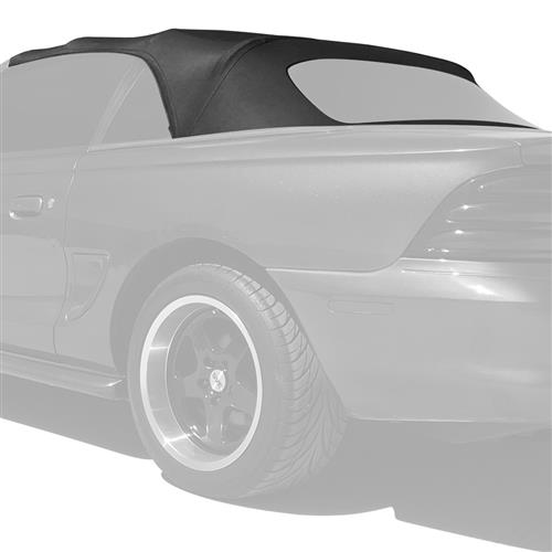 Electron Top Mustang Black Convertible Top Kit w/ Defrost (9500)