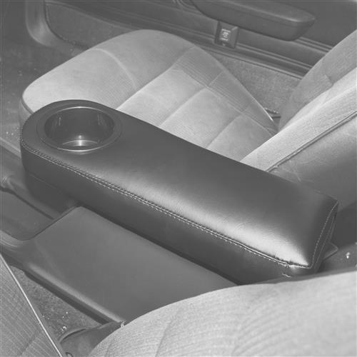 Classic Mustang Center Console Arm Rest Cup Holder Dark Gray (7986