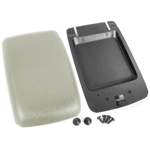 Mustang Center Console Arm Rest Pad Kit Titanium Gray (87-93) F0ZZ-6106024-TG