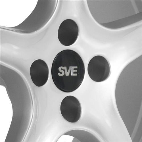 1979-93 Mustang SVE 4 Lug Cobra R Wheel & Nitto Tire Kit - 17x8 - Silver