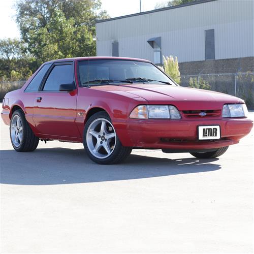 1979-93 Mustang SVE 4 Lug Cobra R Wheel & Nitto Tire Kit - 17x8 - Silver