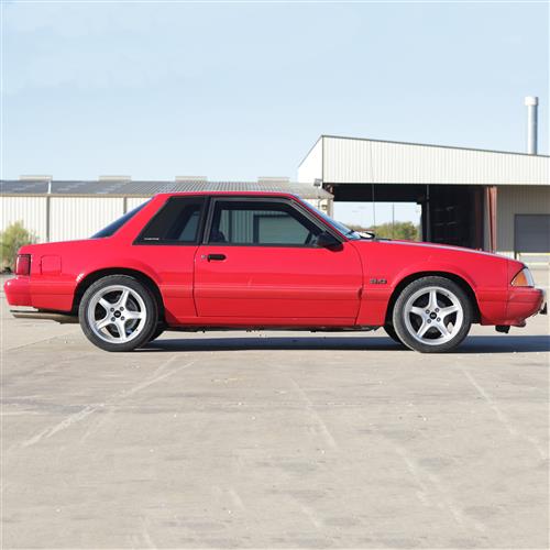 1979-93 Mustang SVE 4 Lug Cobra R Wheel & Nitto Tire Kit - 17x8 - Silver