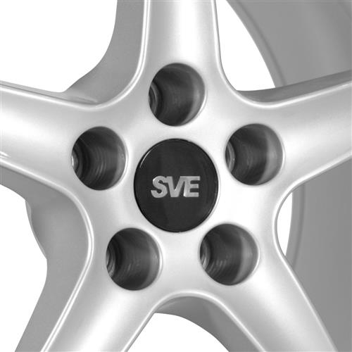 1994-04 Mustang SVE 95 Cobra R Wheel & Nitto Tire Kit  - 17x9 - Silver