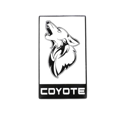 2015 20 Mustang Coyote Grille Emblem White W Black By Mf Auto Designs.