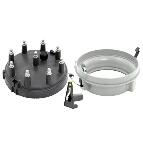 Mustang Distributor Cap, Rotor & Adapter Kit (8693) 5.0