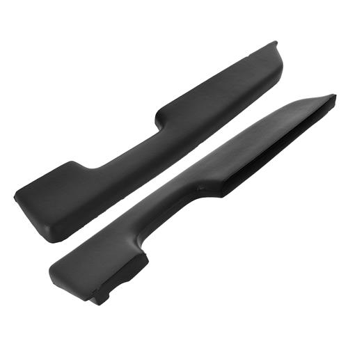 1987-1993 Mustang Fox Body Black Manual Door Armrest Pads