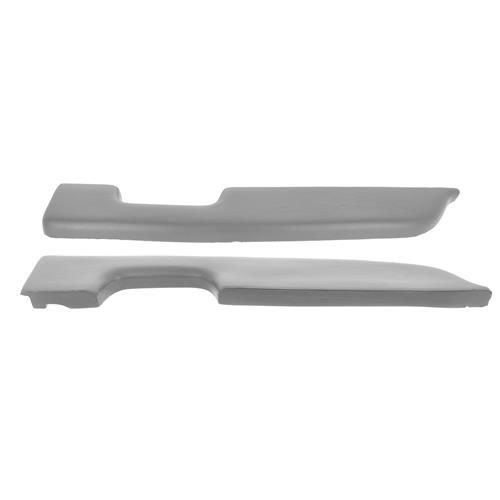 1987-1993 Fox Body Light Gray Manual Door Armrest Pads 