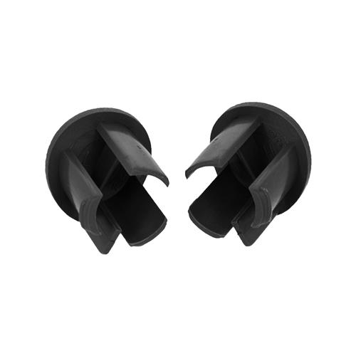 1987-93 Mustang Door Armrest Plugs, LH Black