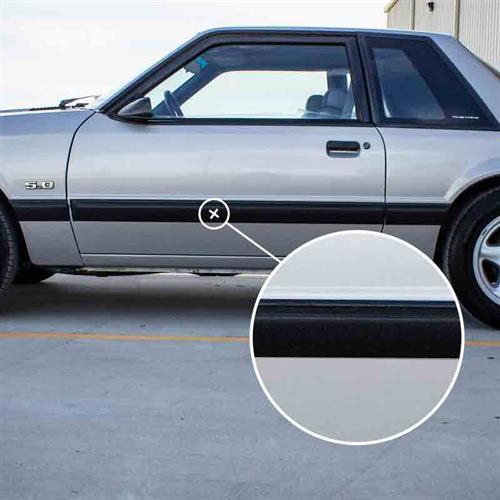 Mustang Door Body Side Molding Kit (8793) LX LMR