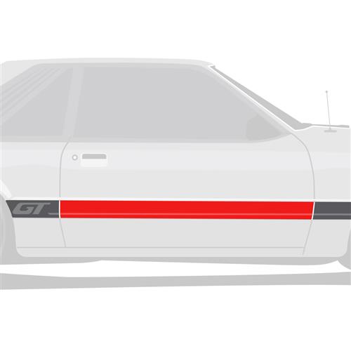 1985-86 Mustang Door Molding - RH
