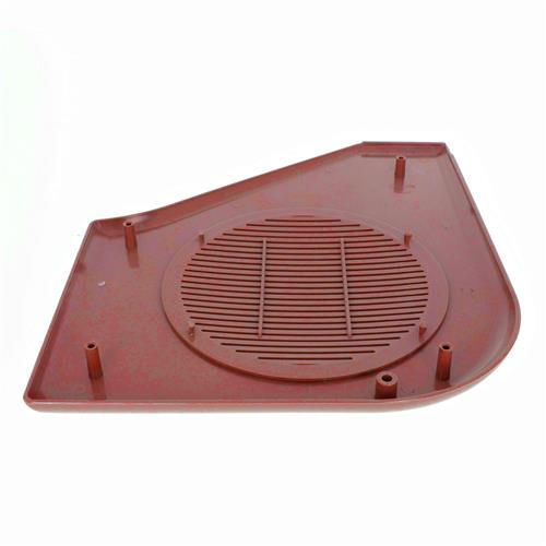 1987-93 Mustang Door Speaker Grille Kit  - Scarlet Red