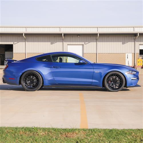 2015-22 Mustang Downforce Wheel Kit - 20x8.5/10  - Gloss Black