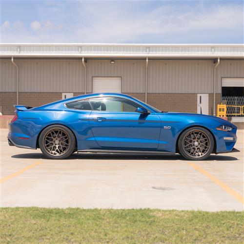 2015-23 Mustang Downforce Wheel Kit - 20x8.5/10  - Satin Bronze