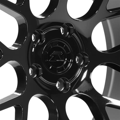 2005-14 Mustang Downforce Wheel & Nitto Tire Kit  - 20x8.5/10 - Gloss Black