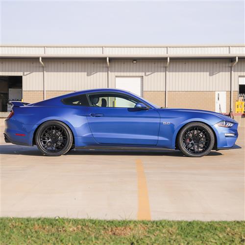 2015-23 Mustang Downforce Wheel & Nitto Tire Kit  - 20x8.5/10 - Gloss Black