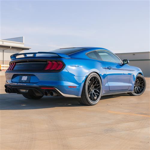 2015-23 Mustang Downforce Wheel & Nitto Tire Kit  - 20x8.5/10 - Gloss Black