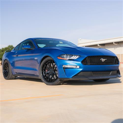2015-23 Mustang Downforce Wheel & Nitto Tire Kit  - 20x8.5/10 - Gloss Black