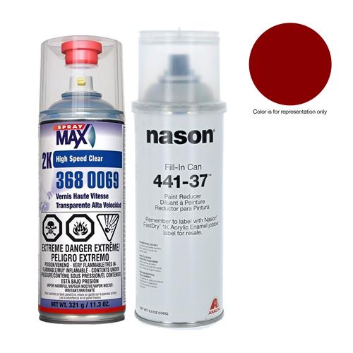 Mustang Exterior Base Coat Paint Kit Vermillion Red (EP) (9093)