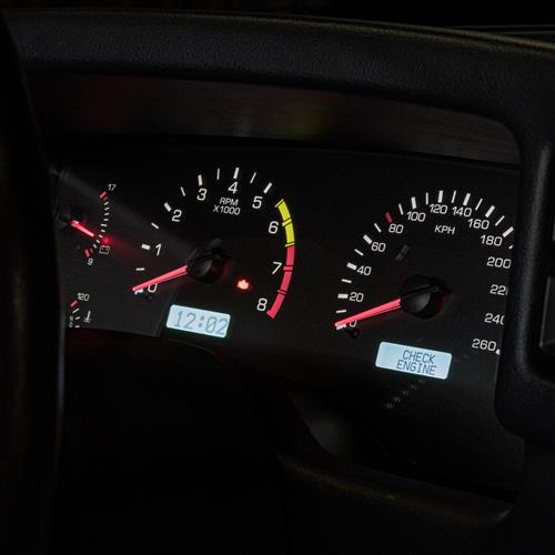 Mustang Digital Gauge Cluster - KPH | Fox Body Gauges 87-89