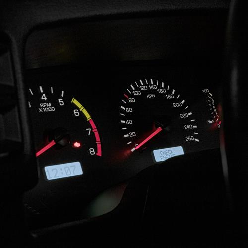 Fox Body Mustang Factory Inspired Digital Gauge Cluster - KPH | 90-93