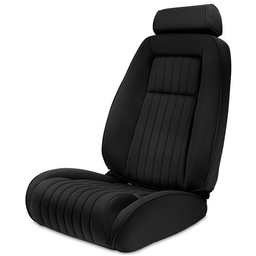 Fox Body Mustang Factory Style Black Cloth Sport Seats | 79-93