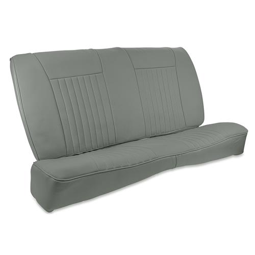 1979-93 Mustang Factory Style Sport Rear Seat Upholstery  - Gray Cloth Coupe