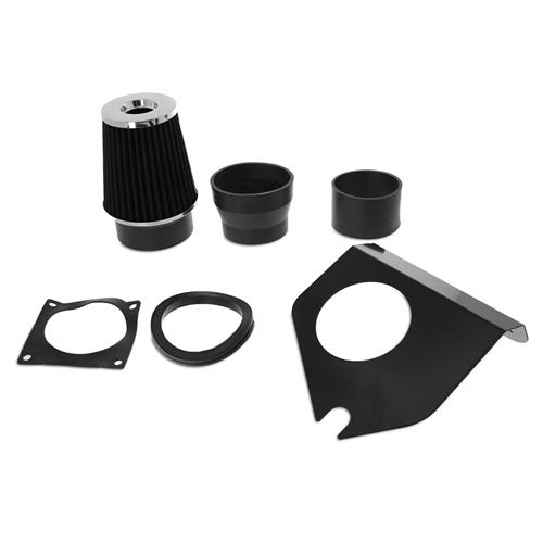 Rtunes Racing Cold Air Intake Kit With Filter For 1996-2004 Ford Mustang GT 4.6L V8 (Black)
