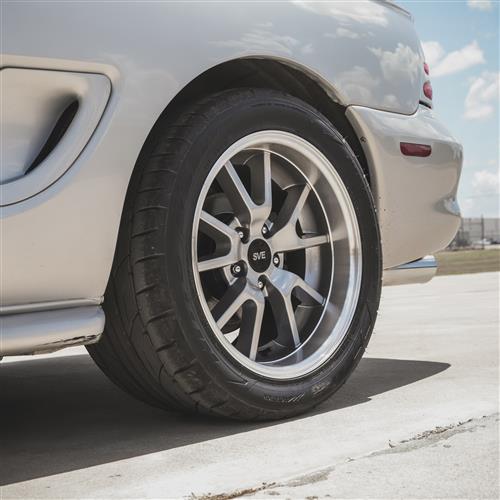 SVE Mustang FR500 Wheel & Drag Radial Nitto Tire Kit - 17x9/10.5
