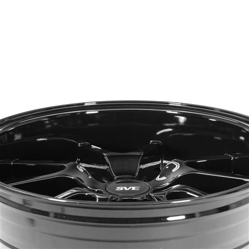 SVE Mustang FR500 Wheel Kit - 17x9/10.5 - Gloss Black (94-04)