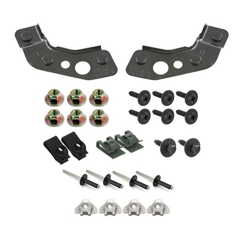 2005-2009 Mustang Front Bumper Cover Hardware Kit