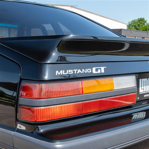 1985-86 Mustang GT Deck Lid Decal Argent
