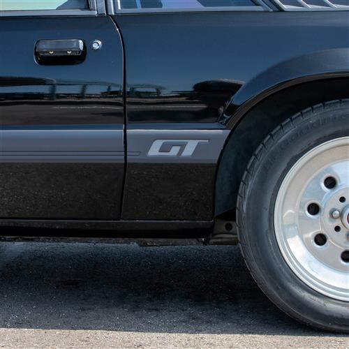 1985-86 Mustang GT Front of Quarter Panel Molding - LH