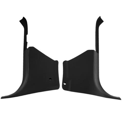 1983-93 Mustang Kick Panels -  Black