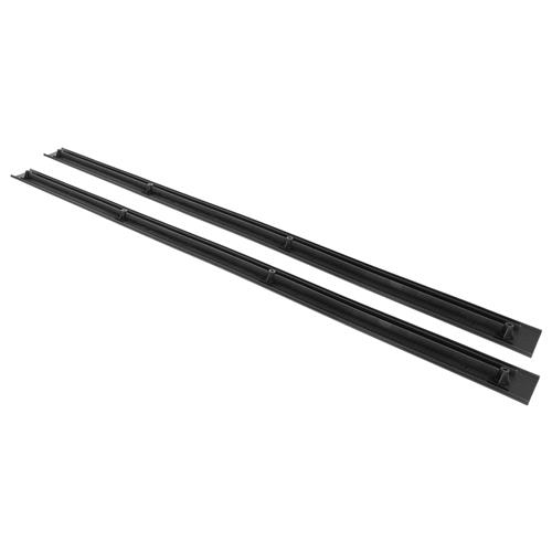 1979-1993 Mustang "Mustang" Script Scuff Plates - Black
